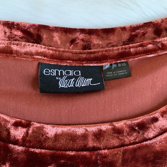 Esmara by Heidi Klum Velvet Tee Shirt - Picture 2 of 5